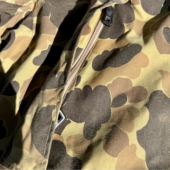 Vintage Columbia Gore-Tex Camo Duck Hunting Jacket USA Made Sz L Radial Sleeve - Picture 9 of 12
